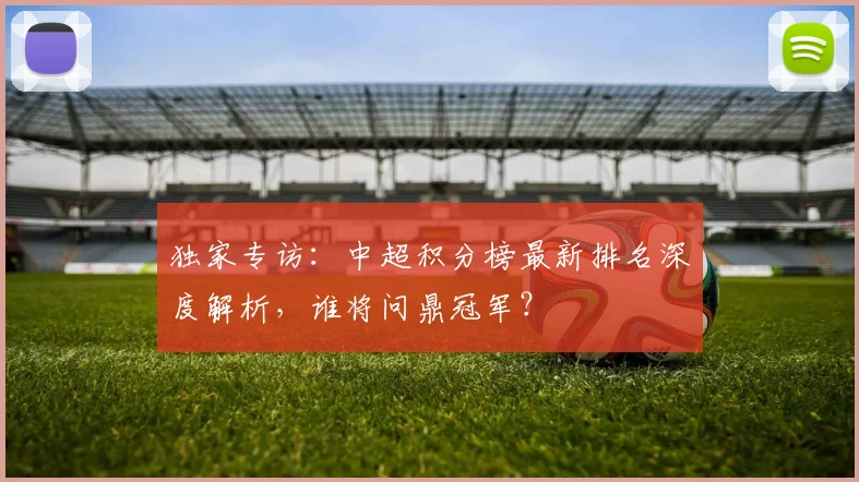 独家专访：中超积分榜最新排名深度解析，谁将问鼎冠军？