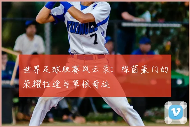 世界足球联赛风云录:绿茵豪门的荣耀征途与草根奇迹